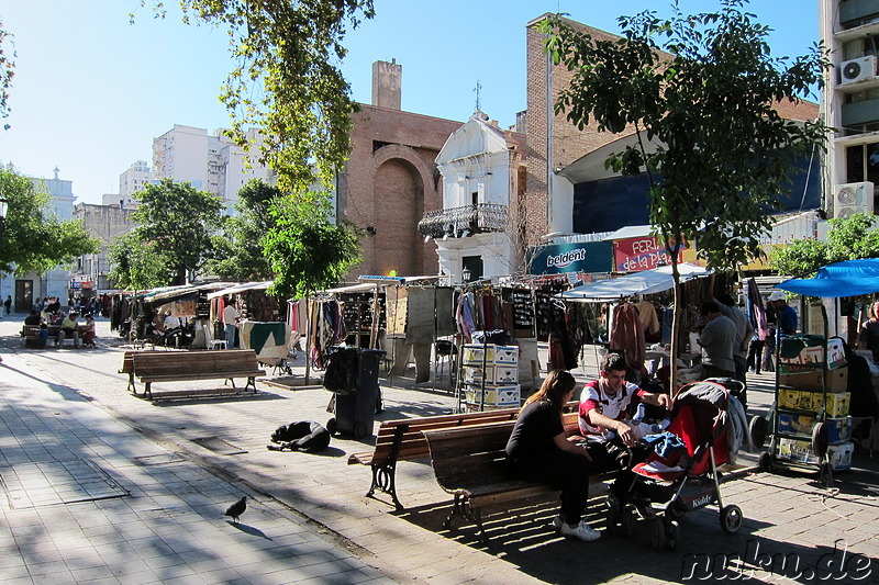 Plaza San Martin in Cordoba, Argentinien