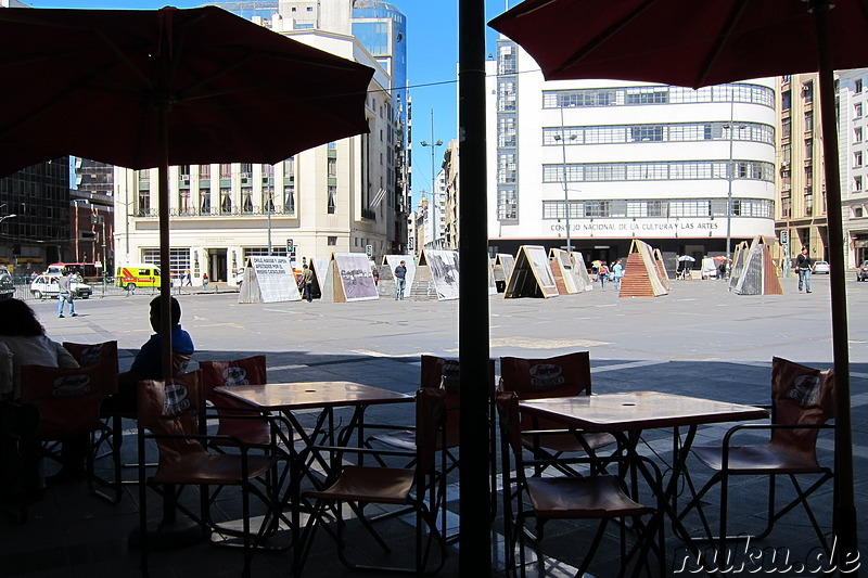 Plaza Sotomayor in Valparaiso, Chile