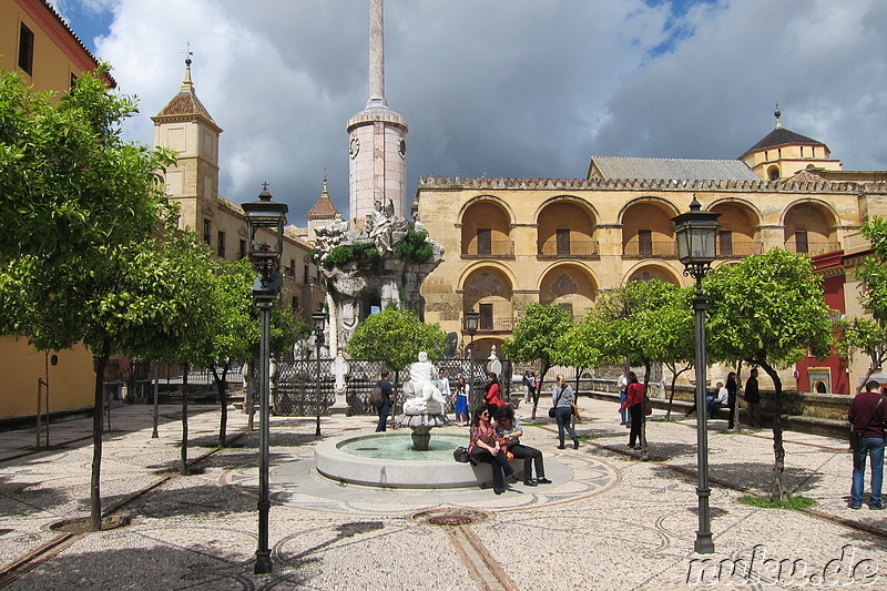 Plaza Vallinas in Cordoba, Spanien