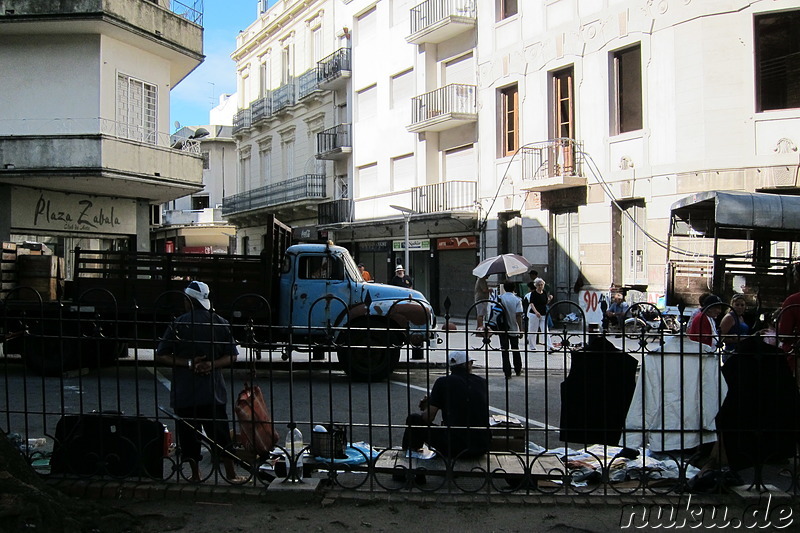 Plaza Zabala in Montevideo, Uruguay