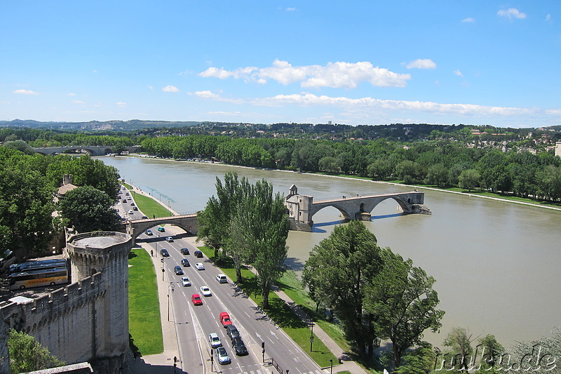Pont St-Benezet - Pont d'Avignon - Brücke von Avignon, Frankreich