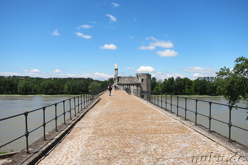 Pont St-Benezet - Pont d'Avignon - Brücke von Avignon, Frankreich