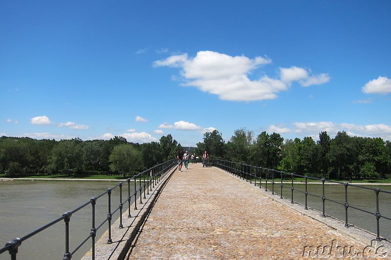 Pont St-Benezet - Pont d'Avignon - Brücke von Avignon, Frankreich