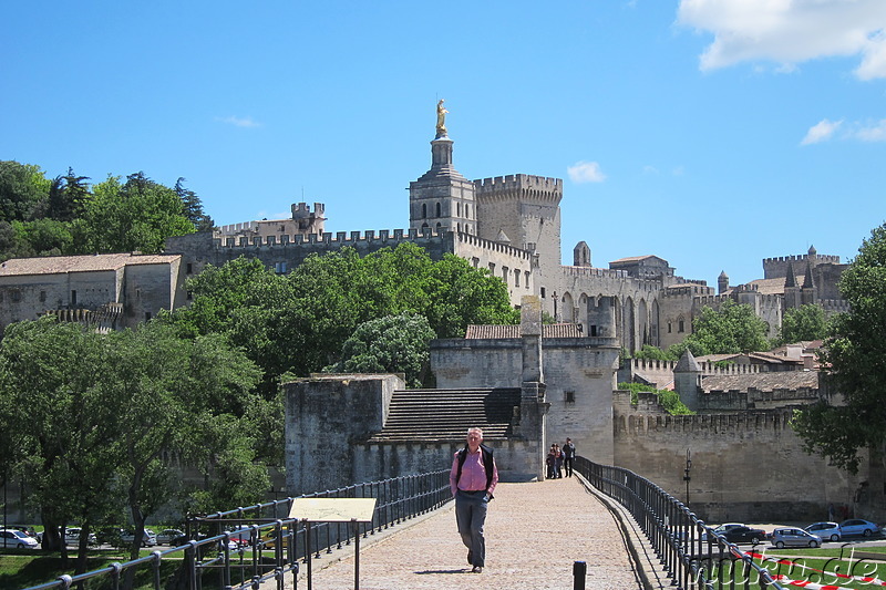 Pont St-Benezet - Pont d'Avignon - Brücke von Avignon, Frankreich