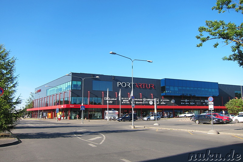 Port Artur Shopping Mall in Pärnu, Estland