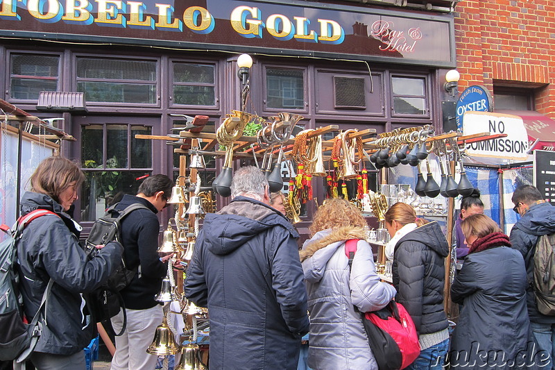 Portobello Road Market in London, England