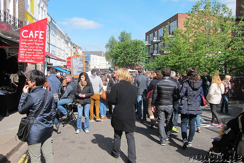 Portobello Road Market in London, England