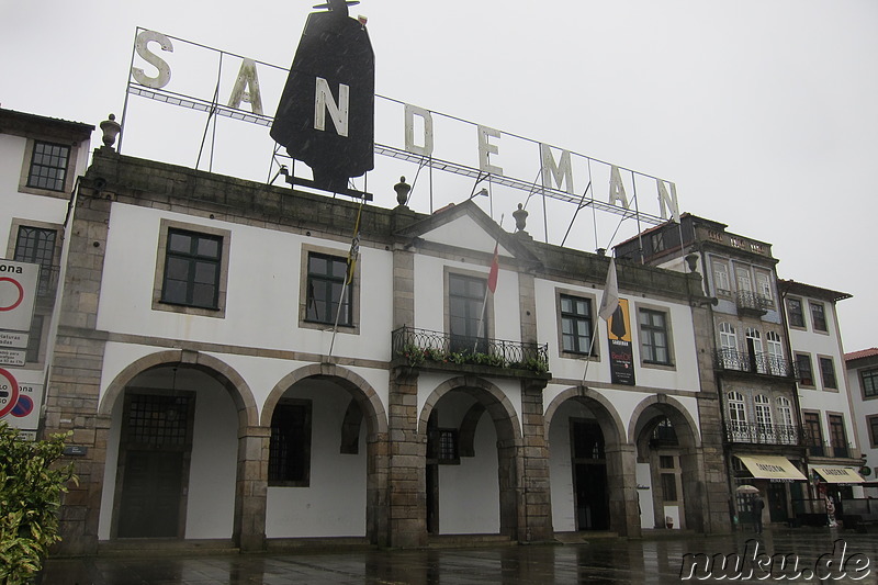 Portwein-Kellerei Sandeman in Vila Nova de Gaia, Portugal