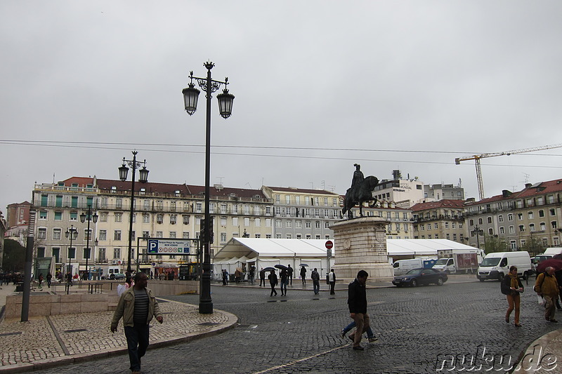 Praca da Figueira in Lissabon, Portugal