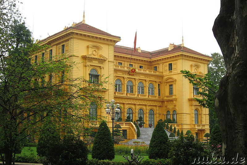 Präsidentenhaus im Ho Chi Minh Complex, Hanoi