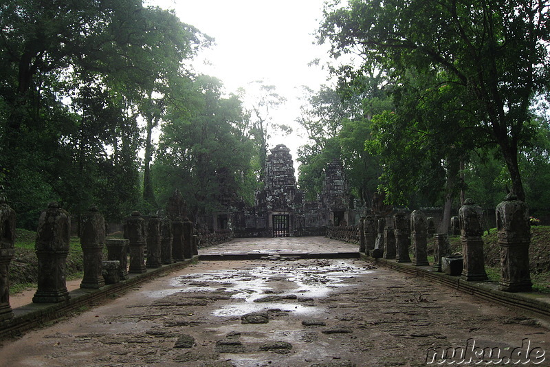 Preah Khan Tempel in Angkor, Kambodscha