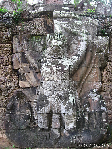 Preah Khan Tempel in Angkor, Kambodscha