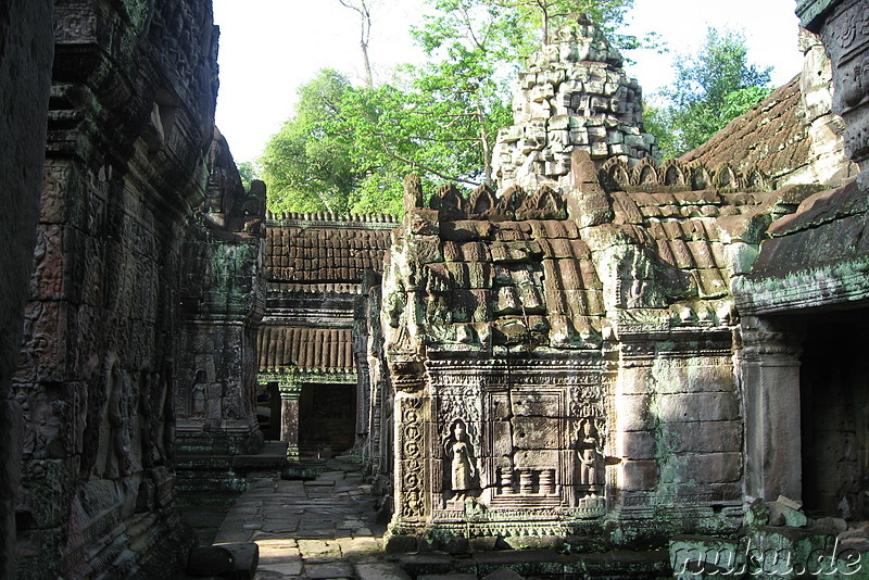 Preah Khan Tempel in Angkor, Kambodscha