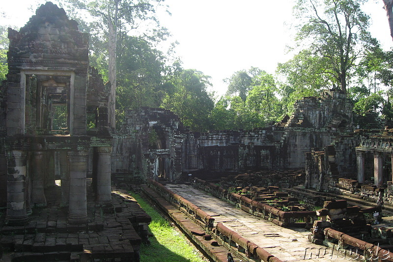 Preah Khan Tempel in Angkor, Kambodscha
