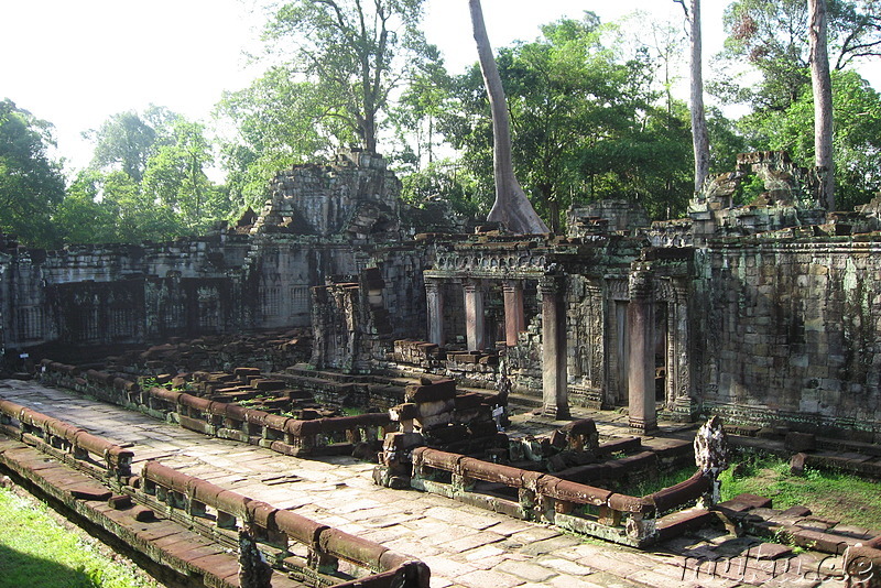 Preah Khan Tempel in Angkor, Kambodscha