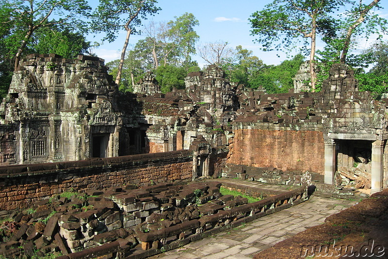 Preah Khan Tempel in Angkor, Kambodscha