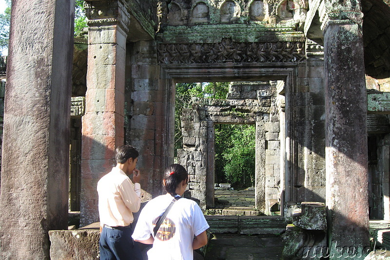 Preah Khan Tempel in Angkor, Kambodscha