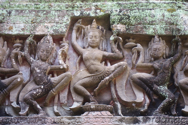 Preah Khan Tempel in Angkor, Kambodscha