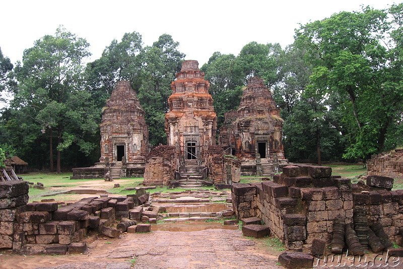 Preah Ko Tempel der Rolous Group in Angkor, Kambodscha