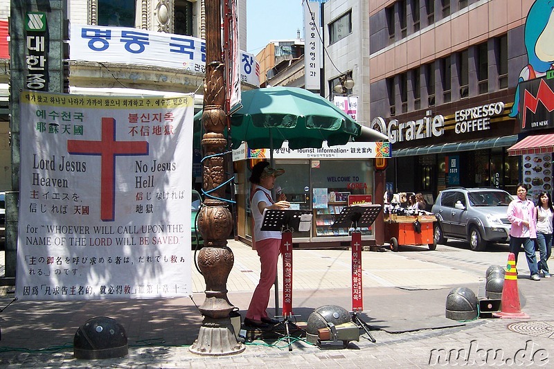 Predigt in Myeongdong