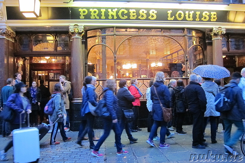 Princess Louise Pub in London, England