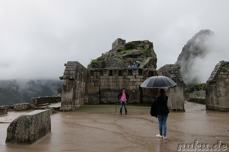 Principal Temple, Macchu Picchu, Peru