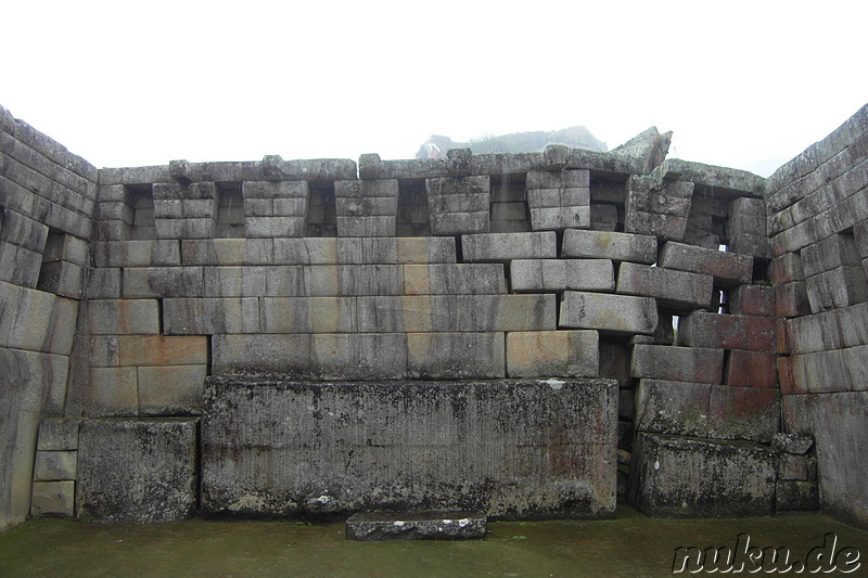 Principal Temple, Macchu Picchu, Peru