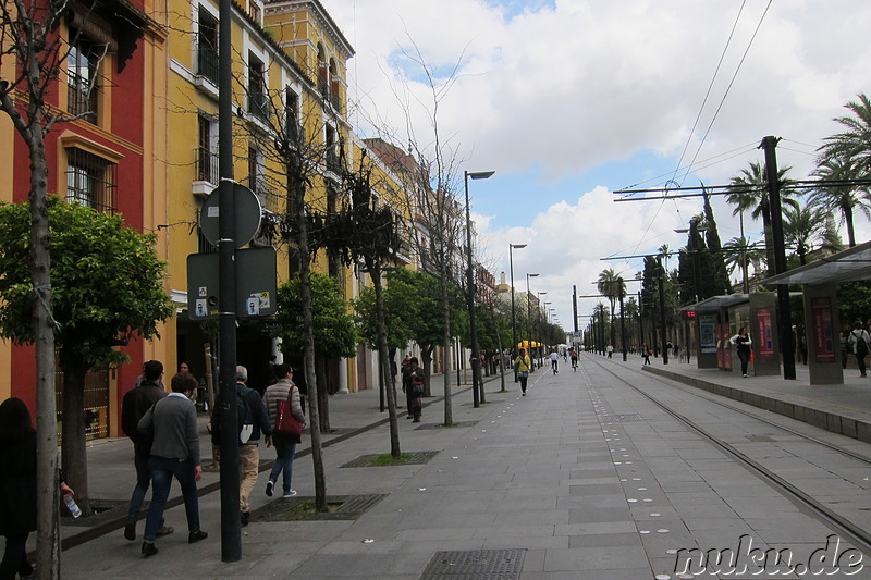 Puerta de Jerez in Sevilla, Spanien