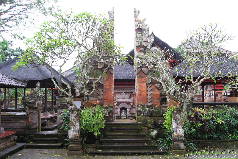 Pura Desa Ubud Tempel in Ubud, Bali, Indonesien