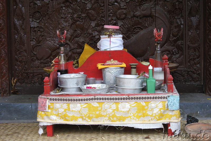 Pura Kebo Edan Tempel in Pejeng, Bali, Indonesien