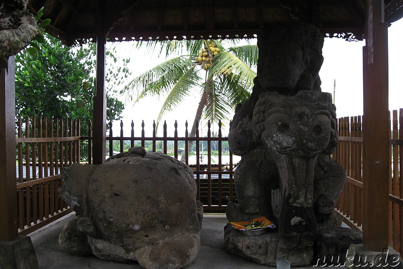 Pura Kebo Edan Tempel in Pejeng, Bali, Indonesien