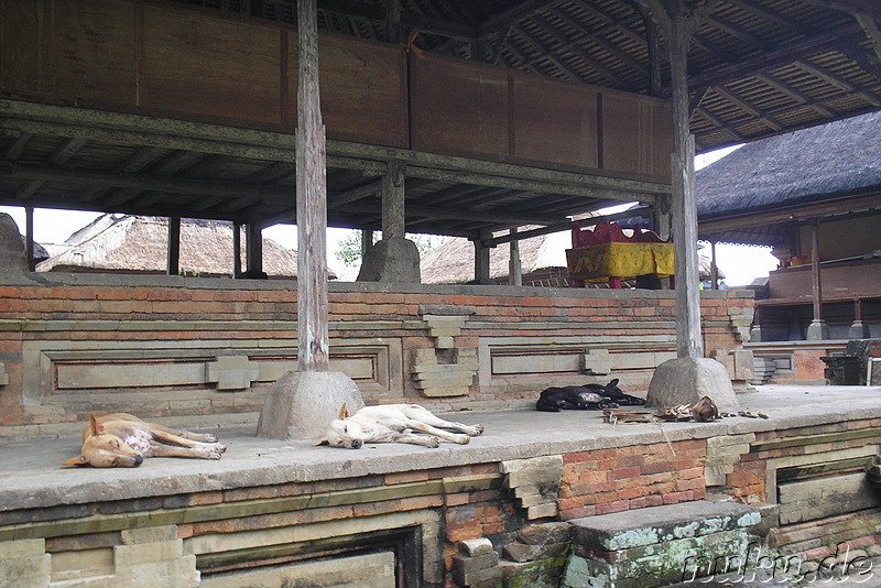 Pura Penataran Sasih Tempel in Pejeng, Bali, Indonesien