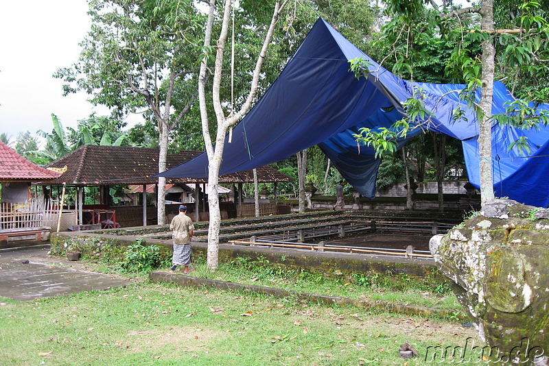 Pura Pusering Jagat Tempel in Pejeng, Bali, Indonesien