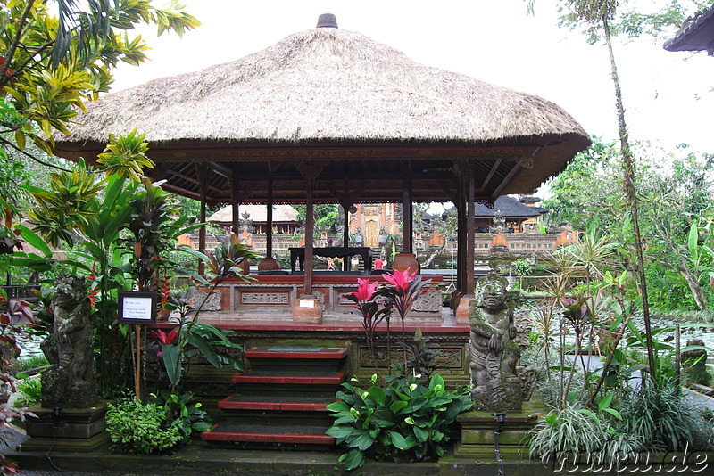 Pura Taman Saraswati Tempel in Ubud, Bali, Indonesien