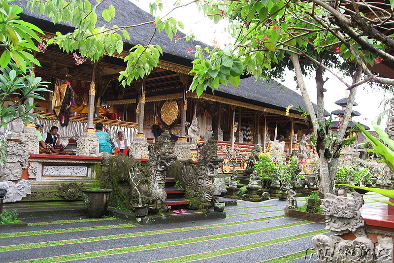 Pura Taman Saraswati Tempel in Ubud, Bali, Indonesien