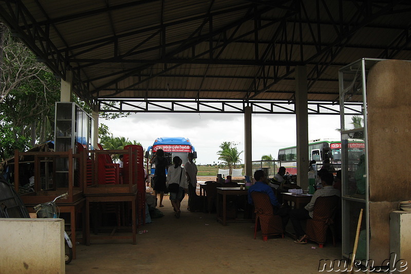 Raststätte auf dem Weg von Phnom Penh nach Siem Reap