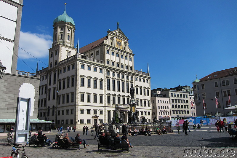 Rathaus der Stadt Augsburg, Bayern