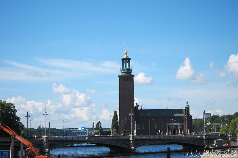 Rathaus in Stockholm, Schweden