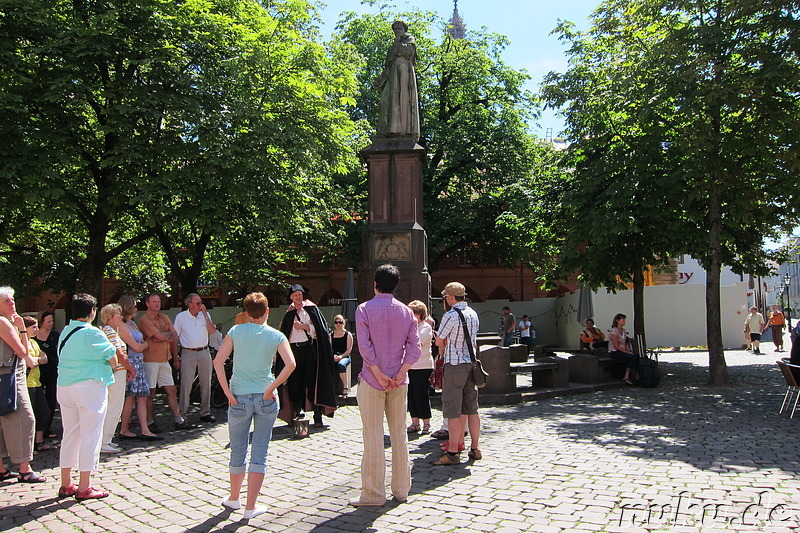 Rathausplatz in Freiburg im Breisgau, Baden-Württemberg