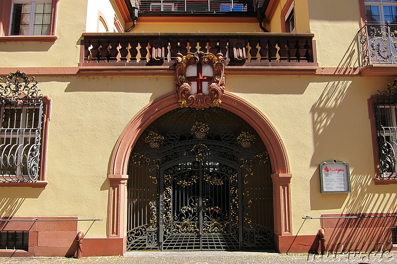 Rathausplatz in Freiburg im Breisgau, Baden-Württemberg