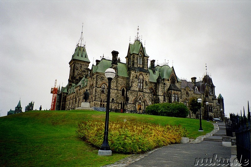 Regierungsgebäude in Ottawa, Kanada