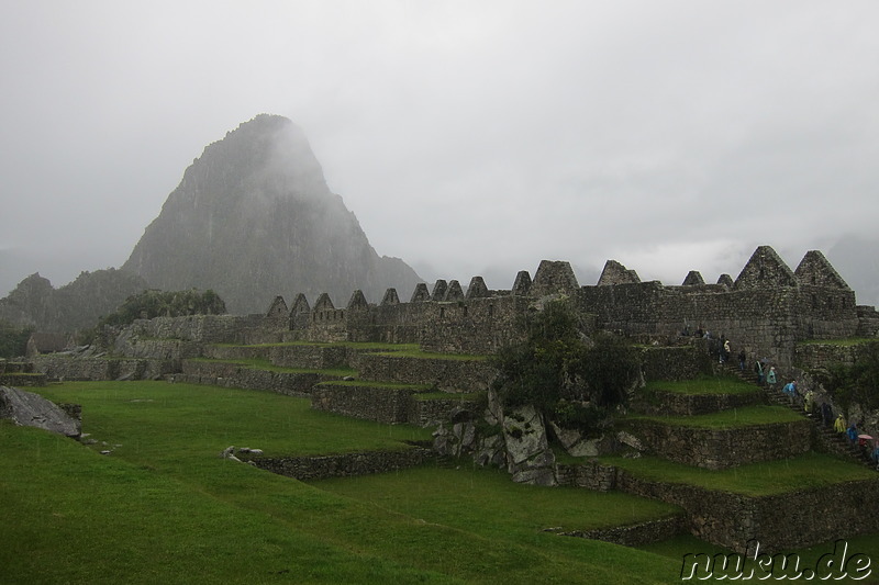 Residential, Industrial and Prison Sectors of Machu Picchu, Peru