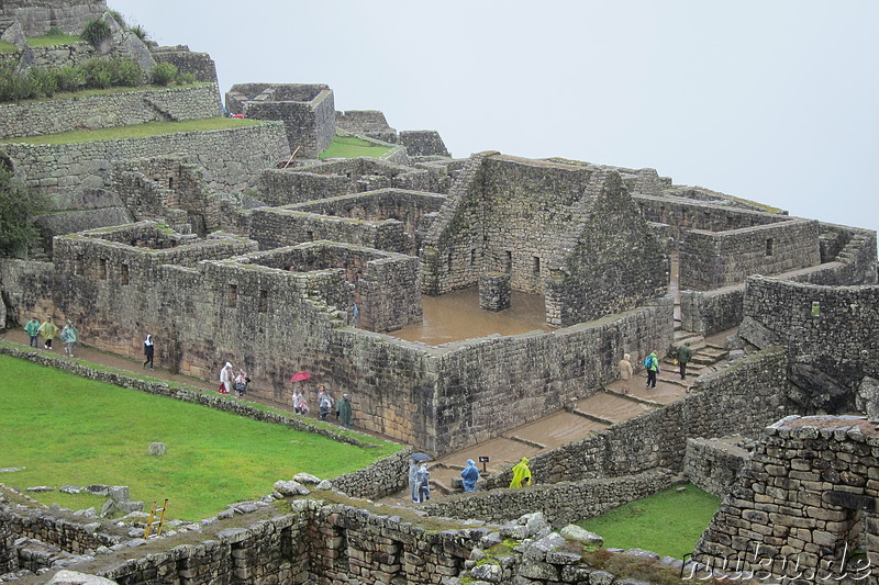 Residential, Industrial and Prison Sectors of Machu Picchu, Peru