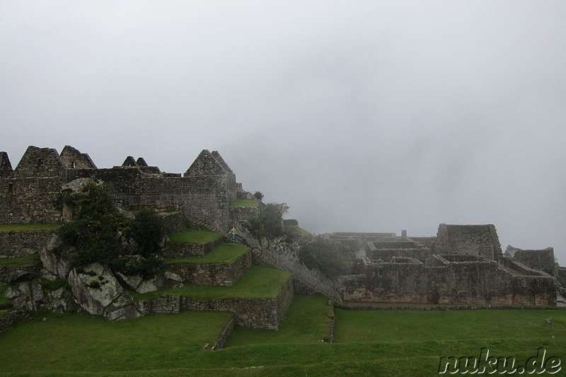 Residential, Industrial and Prison Sectors of Machu Picchu, Peru