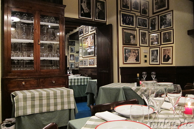 Restaurant Antica Bottega del Vino in Verona, Italien