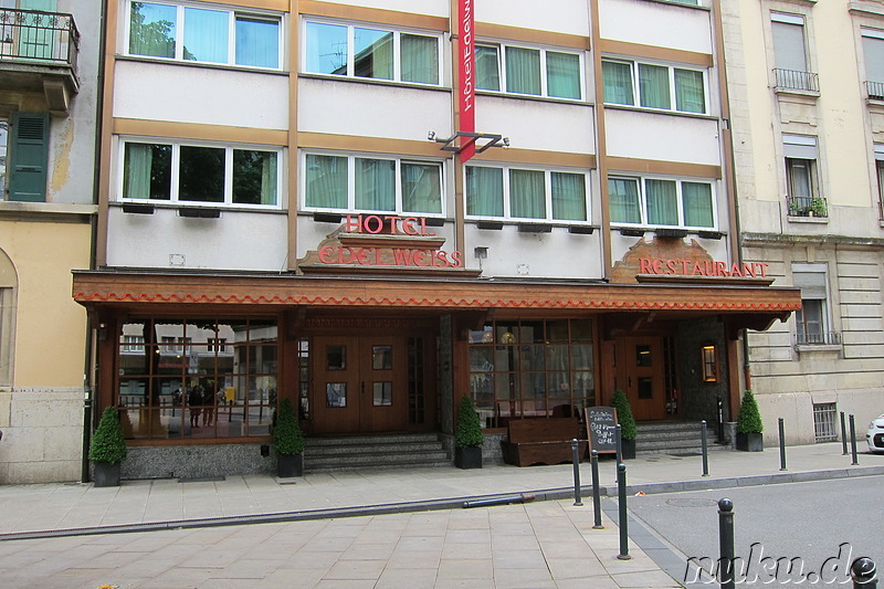 Restaurant Edelweiss in Genf, Schweiz