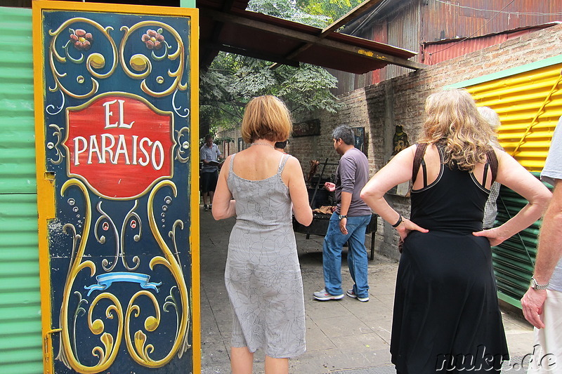 Restaurant El Paraiso in La Boca, Buenos Aires, Argentinien