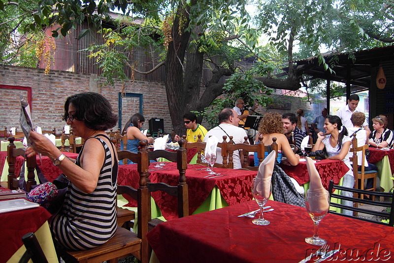 Restaurant El Paraiso in La Boca, Buenos Aires, Argentinien