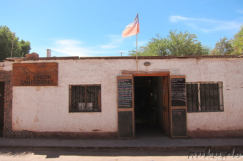 Restaurant El Rincon San Pedrino in San Pedro de Atacama, Chile