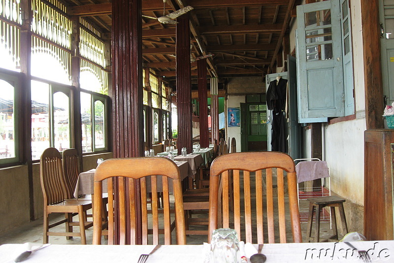 Restaurant in Tha Lay, Myanmar